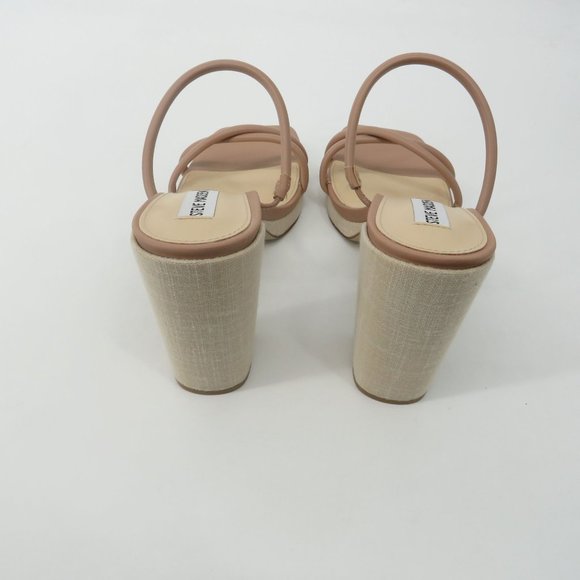 Steve Madden JoJo Women's Tan Slip On Sandal Size 11 NIB $100 - Picture 4 of 8